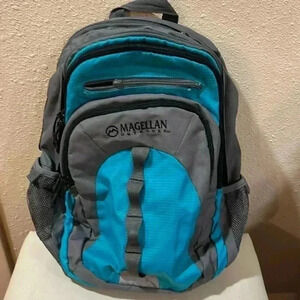 Magellan blue and gray backpack